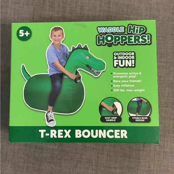 Brand new unopened T Rex bouncer waddle hip hopper 250 lbs max weight - Picture 3 of 13